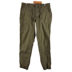 REI Co-op Jogger Pants Mens 32W x 32L *32 x 30 Green Trailsmith Utility Joggers